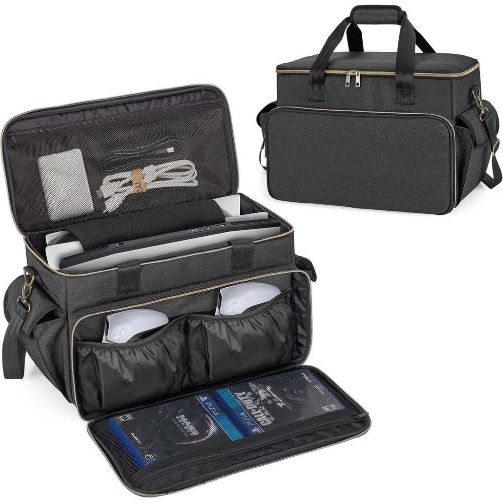 Trunab Travel Bag for PS5 Xbox Series X Console Case Storage Carrying Tote NEW